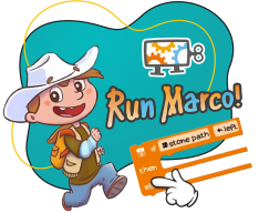 Run Marco - Школа программирования для детей, компьютерные курсы для школьников, начинающих и подростков - KIBERone г. Чебаркуль