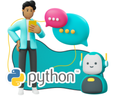 Умный чат-бот на Python - Школа программирования для детей, компьютерные курсы для школьников, начинающих и подростков - KIBERone г. Чебаркуль