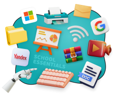 Цифровая база для школьника - КИБЕРшкола программирования для детей, компьютерные курсы для школьников, начинающих и подростков - KIBERone г. Чебаркуль