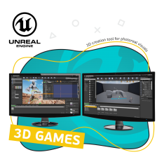 Unreal Engine 4. Игровой движок - КИБЕРшкола программирования для детей, компьютерные курсы для школьников, начинающих и подростков - KIBERone г. Чебаркуль
