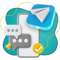 Создание Mini App для Telegram - КИБЕРшкола программирования для детей, компьютерные курсы для школьников, начинающих и подростков - KIBERone г. Чебаркуль