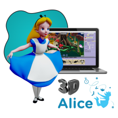 Alice 3d - КИБЕРшкола программирования для детей, компьютерные курсы для школьников, начинающих и подростков - KIBERone г. Чебаркуль