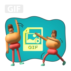 Gif-анимация - КИБЕРшкола программирования для детей, компьютерные курсы для школьников, начинающих и подростков - KIBERone г. Чебаркуль