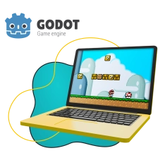 Godot. Основа создания легендарных игр - КИБЕРшкола программирования для детей, компьютерные курсы для школьников, начинающих и подростков - KIBERone г. Чебаркуль