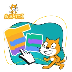 Scratch. Продвинутый уровень – создаём игры, как маленькие разработчики! - КИБЕРшкола программирования для детей, компьютерные курсы для школьников, начинающих и подростков - KIBERone г. Чебаркуль