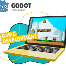 Godot.  Основа создания легендарных игр - КИБЕРшкола программирования для детей, компьютерные курсы для школьников, начинающих и подростков - KIBERone г. Чебаркуль