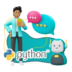 Умный чат-бот на Python на Telegram - КИБЕРшкола программирования для детей, компьютерные курсы для школьников, начинающих и подростков - KIBERone г. Чебаркуль