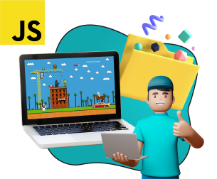 Программирование на JavaScript. Учимся создавать игры! - Школа программирования для детей, компьютерные курсы для школьников, начинающих и подростков - KIBERone г. Чебаркуль