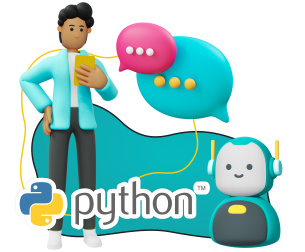 Умный чат-бот на Python - Школа программирования для детей, компьютерные курсы для школьников, начинающих и подростков - KIBERone г. Чебаркуль